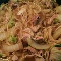 ユンチ's cooksnap of when they made 白菜と豚肉☆豆板醤でぴりっと中華風煮.
