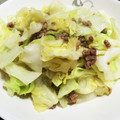 ゆちゃん☆ゆちゃん's cooksnap of when they made 簡単！キャベツと挽肉の炒め蒸し.