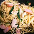 りんかお527's cooksnap of when they made ほうれん草とエリンギベーコンパスタ.