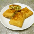 ＠迷子＠'s cooksnap of when they made マヨタマキャベツと納豆の油揚げ包み.