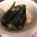みーさり's cooksnap of when they made 冷凍技で♪楽らく〜オクラのごま和え.