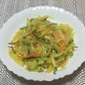 おはなすき's cooksnap of when they made 細切りフライドポテトのハニーサラダ.