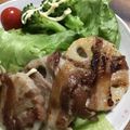 らんとこなん's cooksnap of when they made 簡単すぎるけど美味しい☆ 蓮根豚バラ巻き.