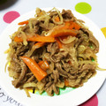 たこルカ☆'s cooksnap of when they made 簡単♪牛肉と野菜炒め.