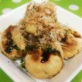 みっくママ's cooksnap of when they made たこ焼き★がんもちゃん！？.