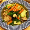 よちままキッチン☆！'s cooksnap of when they made 豚肉ともやしチンゲン菜の中華風野菜炒め！.