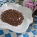 miyuki12's cooksnap of when they made *濃厚粒々チョコ豆腐プリン♪*.