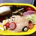 じゅかなそら♡'s cooksnap of when they made キャラ弁　アンパンマン号.