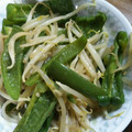 ★かおっち★'s cooksnap of when they made ピーマンともやしの炒め物.