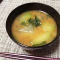 あいたぬぅ's cooksnap of when they made 我が家の簡単♡冬瓜の味噌汁.