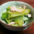 豆乳pudding's cooksnap of when they made 小松菜とハムの和えもの.