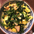 ほの☆まま's cooksnap of when they made 簡単 ほうれん草とハムと卵炒め.