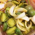 ゴチラ's cooksnap of when they made 青トマトのピクルス.