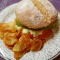 tabi_chan's cooksnap of when they made アボカドフライの鮭フレークタルタルサンド.