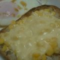 ☆shizu's cooksnap of when they made トースト♪マヨ・コーン・チーズ編.