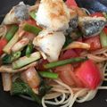 うーたす's cooksnap of when they made すぐできる真鱈のトマトパスタ.