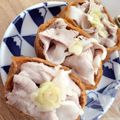 まるめろぱん's cooksnap of when they made 豚しゃぶのネギ塩いなり寿司.