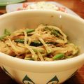 綾タン's cooksnap of when they made もやしとオクラのなんちゃってナムル♪.