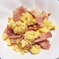chocoraママ's cooksnap of when they made ベーコンエッグ～感激のふわとろ食感～.