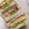 ゆーこリン♡'s cooksnap of when they made 魚肉ソーセージのサンドイッチ.