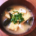 kenjingoo's cooksnap of when they made 【基本】豆腐とわかめのお味噌汁、簡単5分.