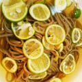 のんちゃん隊's cooksnap of when they made 白だし　ひんやり　すだち蕎麦.
