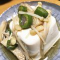 micchily's cooksnap of when they made おくらとえのきの優しい味なめたけ.