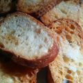 yumicome☆'s cooksnap of when they made パン屋さんの手作りラスク！.
