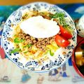 賢くんママ's cooksnap of when they made 包丁いらずの簡単ひき肉丼♡.
