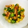 ももちゃんパンダ's cooksnap of when they made お弁当に☆ウィンナーのカラフルソテー♪.