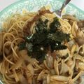 プレパラート's cooksnap of when they made 糠ふぐの子パスタ.