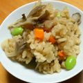 kaachannnn's cooksnap of when they made 超簡単！3色炊き込みご飯.