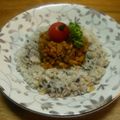 みにみまこ's cooksnap of when they made もち麦のドライカレー.