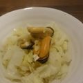 ＴＥＴＵーＭＥＴＡＬ's cooksnap of when they made ムール貝とキャベツの酒蒸し.
