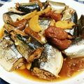 マカロニ公爵's cooksnap of when they made 秋刀魚の梅干し煮 by圧力鍋.