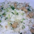 ｹﾛたん's cooksnap of when they made 大根葉と鶏の混ぜご飯♪.
