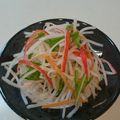 milkteatime's cooksnap of when they made 簡単！カニカマの大根サラダ.