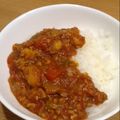 ちびかぁさん's cooksnap of when they made 簡単！水なしトマトのキーマカレー.