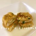 papikun's cooksnap of when they made お弁当に♪めんつゆでたぬき玉子焼き.