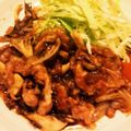 なんだッッ's cooksnap of when they made 簡単！冷蔵庫の野菜も一緒に☆豚の生姜焼き.