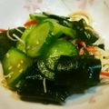 しんにし's cooksnap of when they made わかめの酢の物.