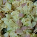 かり1985's cooksnap of when they made 簡単♪春キャベツの卵とじ★めんつゆだけ♪.