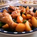 まりたま's cooksnap of when they made 焼肉のたれで手羽元と新じゃがの甘辛煮.