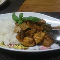 ダイナマイト漆黒's cooksnap of when they made えっエスニック風？なすのバジルカレー炒め.
