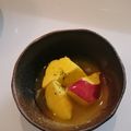 お料理オンチ's cooksnap of when they made ✿さつま芋とオレンジジュースでスウィーツ.