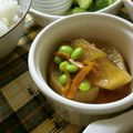 ププぞう's cooksnap of when they made 枝豆あんかけＤＥ大根の煮物.