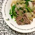 ふたごゆき's cooksnap of when they made 牛肉と水菜の炒め煮.