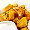 Korokan's cooksnap of when they made さつまいもの飴炊き.