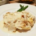 もちふくさん's cooksnap of when they made 鶏ムネ肉のマスタードクリームソース.