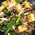 ayumeme's cooksnap of when they made 豚ミンチと厚揚げの炒め物♪.